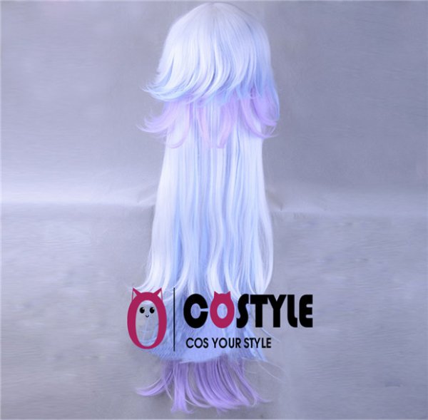 画像2: ゲーム コスプレ 耐熱 ウィッグ ネット付き マーリン Fate/GrandOrder Fate シリーズ アニメ 漫画 wig キャラクター 二次元髪型 かつら コス レイヤーさん cosplay cos 完コス コミケ 衣装 仮装 変装 (2)