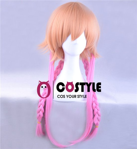 画像2: アニメ コスプレ ウィッグ ネット付き アイドルマスター シンデレラガールズ 二宮飛鳥 にのみやあすか wig キャラクター 二次元髪型 かつら コス レイヤーさん cosplay cos 完コス コミケ 衣装 仮装 変装 学園祭 文化祭 (2)
