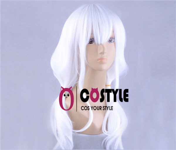 画像2: アニメ コスプレ ウィッグ ネット付き   ニューダンガンロンパV3   夜長アンジー よながあんじー  wig キャラクター 二次元髪型 かつら コス レイヤーさん cosplay cos 完コス コミケ 衣装 仮装 変装 (2)