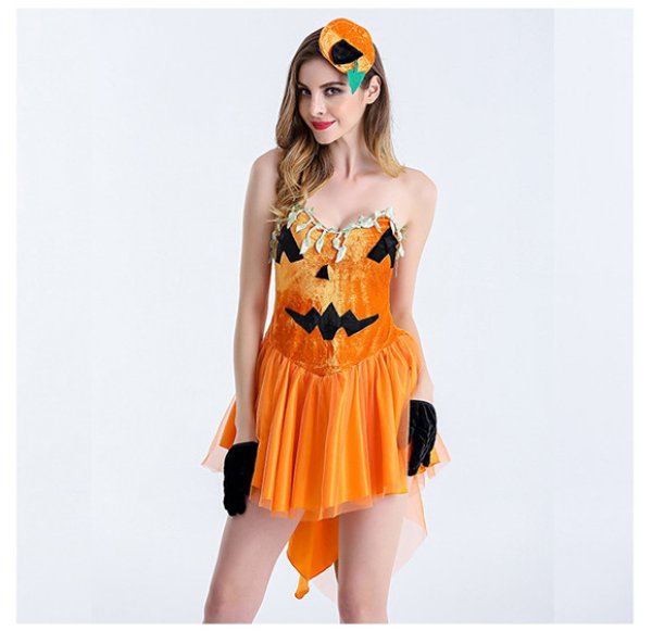 画像3: ハロウィン 衣装  コスチューム カチューシャ付 ハロウィン 仮装 コスプレ 大人用 キャラクター コスプレ衣装 cosplay 変装  パーティー  仮装 (3)