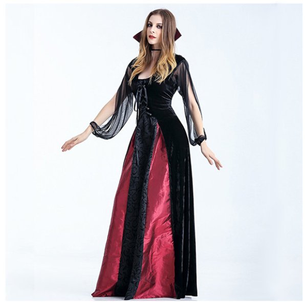 画像4: ハロウィン 衣装 魔女 魔法使い エルフ   魔法少女 ハロウィン ウィッチ 魔女 吸血鬼 コスプレ 衣装 コスチューム 大人用 レディース デビル ゾンビ 仮装 パーティー イベント クリスマス 文化祭 演劇 発表会 (4)