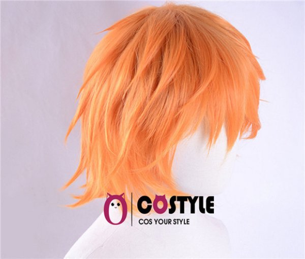 画像4: アプリ ゲーム コスプレ 耐熱 ウィッグ ネット付き あんさんぶるスターズ! あんスタ 明星スバル wig キャラクター 二次元髪型 かつら コス レイヤーさん cosplay cos 完コス コミケ 衣装 仮装 変装 (4)