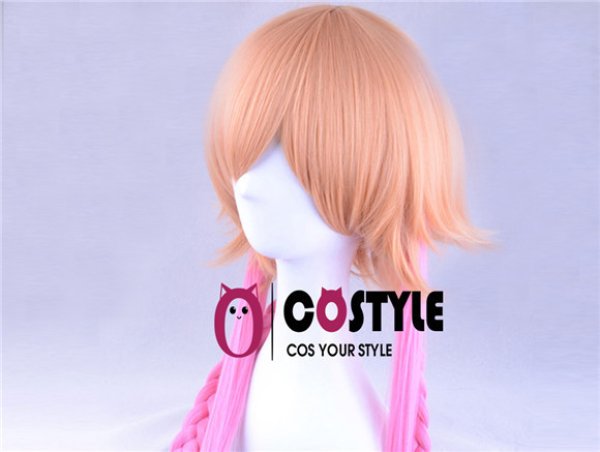 画像4: アニメ コスプレ ウィッグ ネット付き アイドルマスター シンデレラガールズ 二宮飛鳥 にのみやあすか wig キャラクター 二次元髪型 かつら コス レイヤーさん cosplay cos 完コス コミケ 衣装 仮装 変装 学園祭 文化祭 (4)