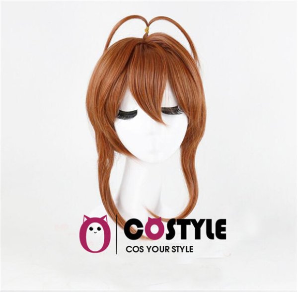 画像4: アニメ コスプレ ウィッグ ネット付き カードキャプターさくら 木之本桜 きのもとさくら wig キャラクター 二次元髪型 かつら コス レイヤーさん cosplay cos 完コス コミケ 衣装 仮装 変装 (4)