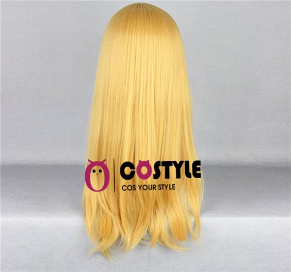 画像4: アニメ コスプレウィッグ ネット付き 進撃の巨人 クリスタ レンズ wig キャラクター 二次元髪型　かつら　コス レイヤーさん　cosplay　cos　完コス　コミケ 衣装　仮装　変装　学園祭　文化祭 (4)