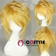 画像3: アニメ コスプレウィッグ ネット付き VOCALOID2　ボーカロイド 2 鏡音レン かがみねれん wig キャラクター 二次元髪型　かつら　コス レイヤーさん　cosplay　cos　完コス　コミケ 衣装　仮装　変装　学園祭　文化祭 (3)