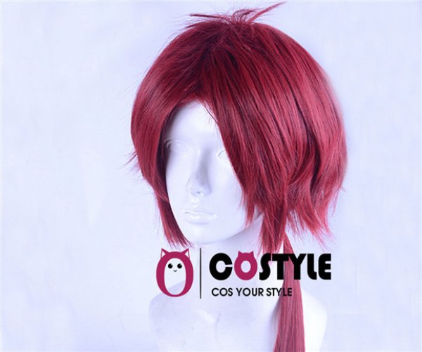 画像5: アプリ ゲーム コスプレ 耐熱 ウィッグ ネット付き 刀剣乱舞 蜻蛉切 とんぼきり wig キャラクター 二次元髪型 かつら コス レイヤーさん cosplay cos 完コス コミケ 衣装 仮装 変装 (5)