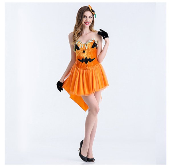画像6: ハロウィン 衣装  コスチューム カチューシャ付 ハロウィン 仮装 コスプレ 大人用 キャラクター コスプレ衣装 cosplay 変装  パーティー  仮装 (6)