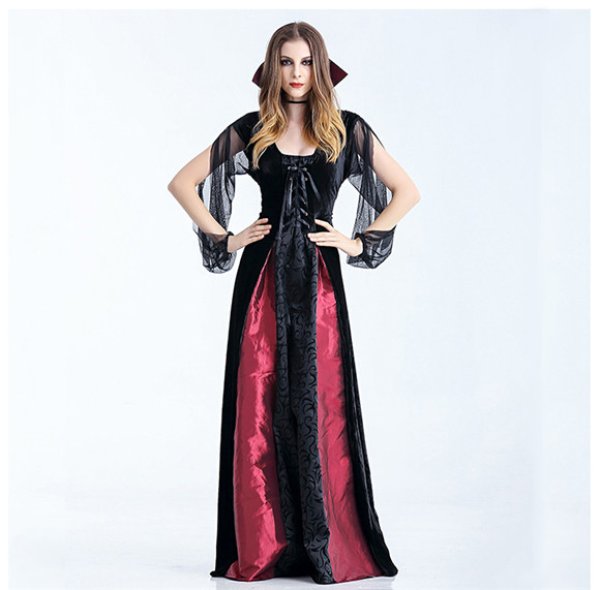 画像6: ハロウィン 衣装 魔女 魔法使い エルフ   魔法少女 ハロウィン ウィッチ 魔女 吸血鬼 コスプレ 衣装 コスチューム 大人用 レディース デビル ゾンビ 仮装 パーティー イベント クリスマス 文化祭 演劇 発表会 (6)