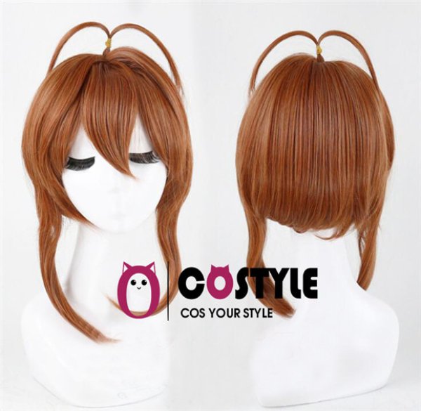 画像6: アニメ コスプレ ウィッグ ネット付き カードキャプターさくら 木之本桜 きのもとさくら wig キャラクター 二次元髪型 かつら コス レイヤーさん cosplay cos 完コス コミケ 衣装 仮装 変装 (6)