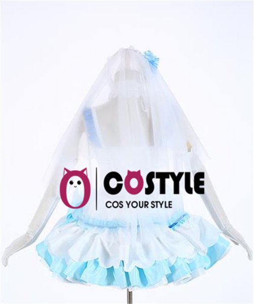 画像2: アニメ コスプレ 衣装 Re:ゼロから始める異世界生活 リゼロ ラム レム ウェディングドレス 漫画 キャラクター コスプレ衣装 コスチューム コス レイヤーさん cosplay cos 完コス コミケ 衣装 仮装 学園祭 文化祭 大人用 (2)