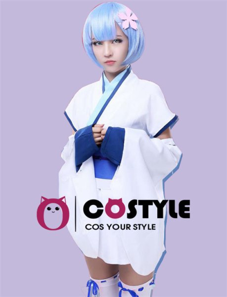 画像2: アニメ コスプレ 衣装 Re:ゼロから始める異世界生活 リゼロ ラム レム 巫女 着物 和装 メイド 漫画 キャラクター コスプレ衣装 コスチューム コス レイヤーさん cosplay cos 完コス コミケ 衣装 仮装 学園祭 文化祭 大人用 大きいサイズ (2)