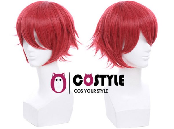 画像2: アニメ コスプレウィッグ ネット付き 刀剣乱舞 とうけんらんぶ ONLINE 信濃藤四郎 しなのとうしろう 短刀 wig キャラクター 二次元髪型 かつら コス レイヤーさん cosplay cos 完コス コミケ 衣装 仮装 変装 学園祭 文化祭 (2)
