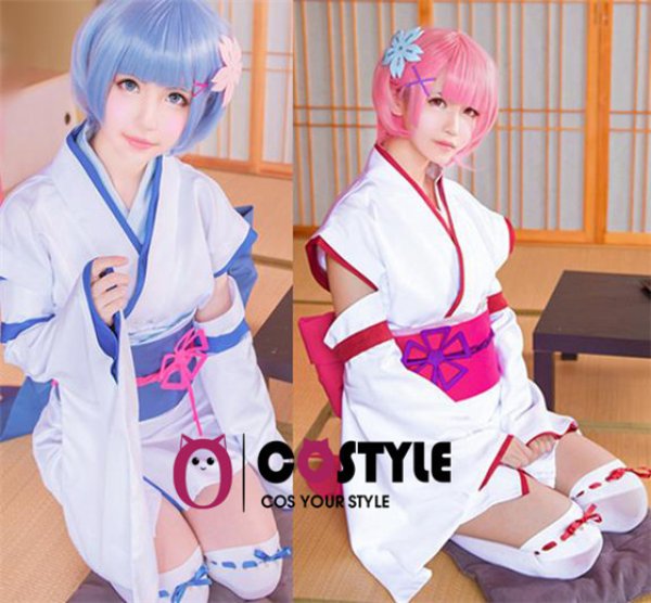 画像7: アニメ コスプレ 衣装 Re:ゼロから始める異世界生活 リゼロ ラム レム 巫女 着物 和装 メイド 漫画 キャラクター コスプレ衣装 コスチューム コス レイヤーさん cosplay cos 完コス コミケ 衣装 仮装 学園祭 文化祭 大人用 大きいサイズ (7)