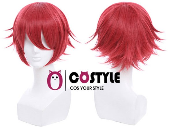 画像3: アニメ コスプレウィッグ ネット付き 刀剣乱舞 とうけんらんぶ ONLINE 信濃藤四郎 しなのとうしろう 短刀 wig キャラクター 二次元髪型 かつら コス レイヤーさん cosplay cos 完コス コミケ 衣装 仮装 変装 学園祭 文化祭 (3)