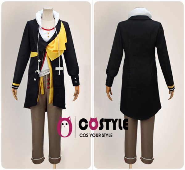 画像2: アニメ ゲーム コスプレ 衣装 ツキウタ。 師走駆(しわすかける) ステージ衣装  コスプレ衣装 コスチューム コス レイヤーさん cosplay コミケ 衣装 仮装 学園祭 文化祭 大人用 (2)