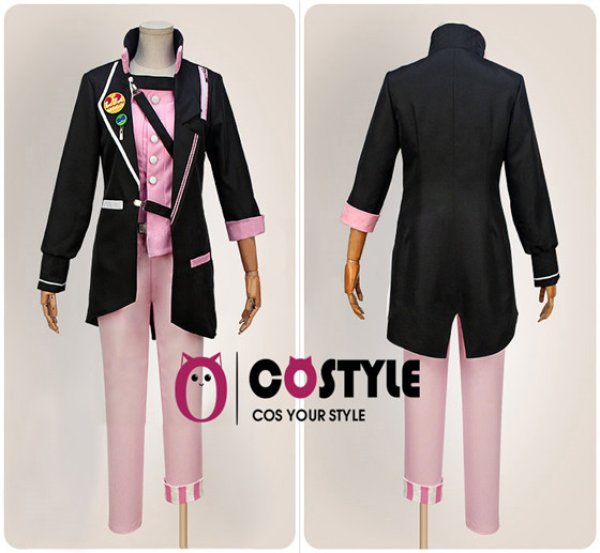 画像2: アニメ ゲーム コスプレ 衣装 ツキウタ。 如月恋(きさらぎこい) ステージ衣装  コスプレ衣装 コスチューム コス レイヤーさん cosplay コミケ 衣装 仮装 学園祭 文化祭 大人用 (2)