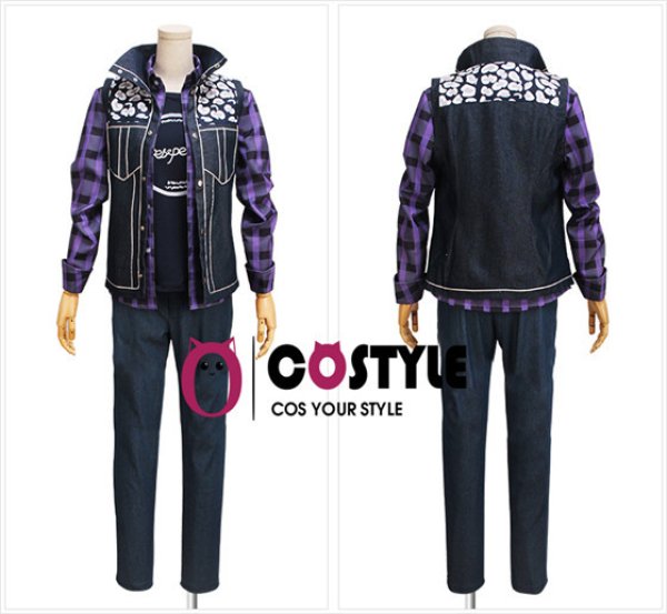 画像2: アプリ ゲーム コスプレ 衣装 A3! エースリー 秋組 摂津 万里 せっつ ばんり コスプレ衣装 コスチューム コス レイヤーさん cosplay cos 完コス コミケ 衣装 仮装 学園祭 文化祭 (2)