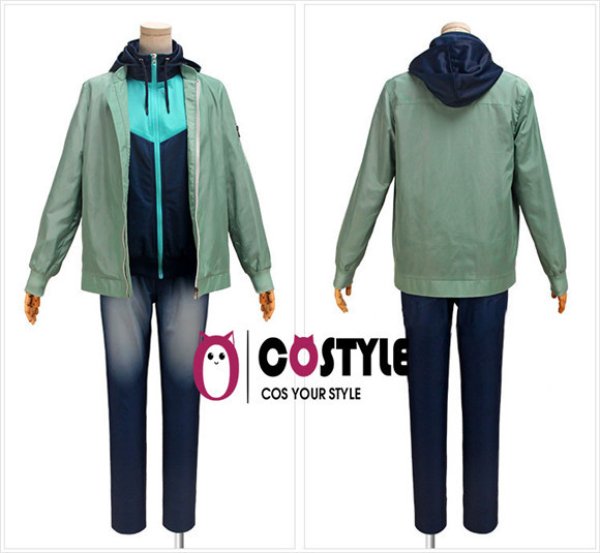 画像2: アプリ ゲーム コスプレ 衣装 A3! エースリー 春組 皆木綴 (みなぎつづる)  コスプレ衣装 コスチューム コス レイヤーさん cosplay cos 完コス コミケ 衣装 仮装 学園祭 文化祭 (2)