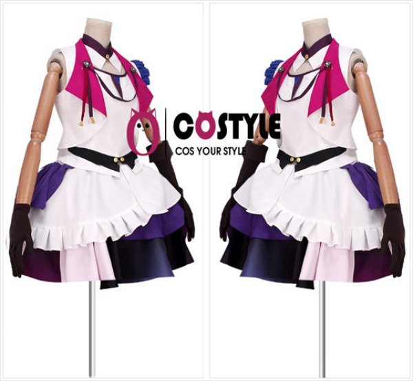 画像3: アニメ ゲーム コスプレ 衣装 ツキウタ。　花園雪（はなぞのゆき） ステージ衣装 　コスプレ衣装　コスチューム　コス レイヤーさん　cosplay　コミケ 衣装 仮装 学園祭 文化祭 大人用 (3)