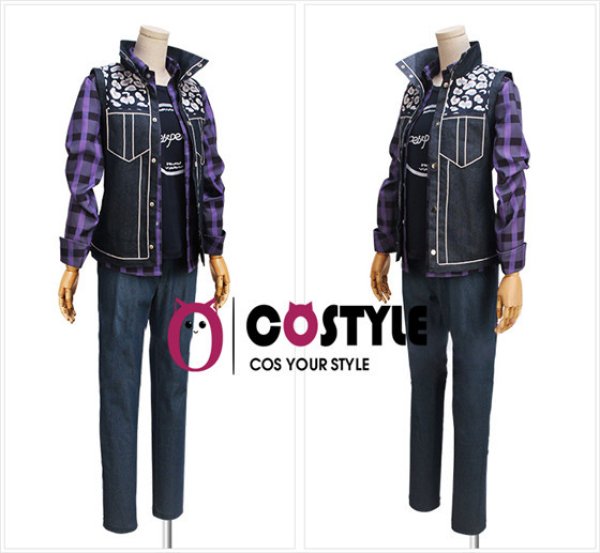 画像3: アプリ ゲーム コスプレ 衣装 A3! エースリー 秋組 摂津 万里 せっつ ばんり コスプレ衣装 コスチューム コス レイヤーさん cosplay cos 完コス コミケ 衣装 仮装 学園祭 文化祭 (3)