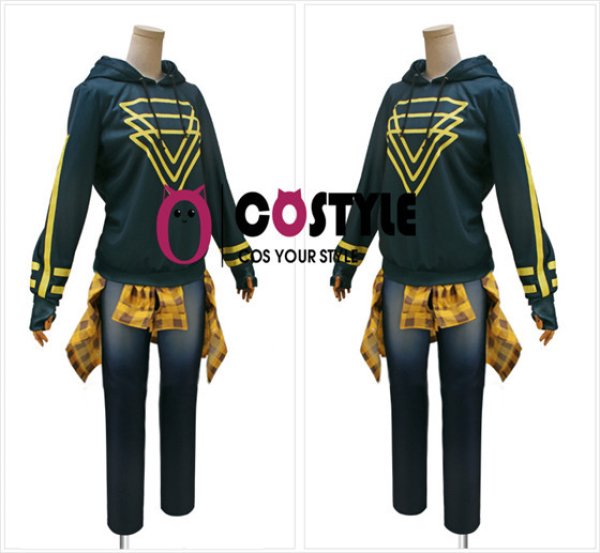 画像3: アプリ ゲーム コスプレ 衣装 A3! エースリー 夏組 斑鳩三角 (いかるがみすみ) コスプレ衣装 コスチューム コス レイヤーさん cosplay cos 完コス コミケ 衣装 仮装 学園祭 文化祭 (3)