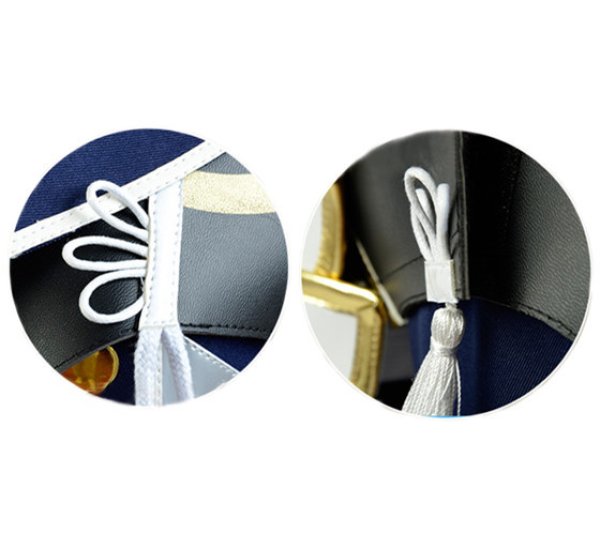 画像3: アニメ コスプレ 衣装 刀剣乱舞 とうけんらんぶ ONLINE 信濃藤四郎 しなのとうしろう 短刀 キャラクター コスプレ衣装 コスチューム　コス レイヤーさん cosplay cos 完コス コミケ 衣装 仮装 学園祭 文化祭 大人用 (3)