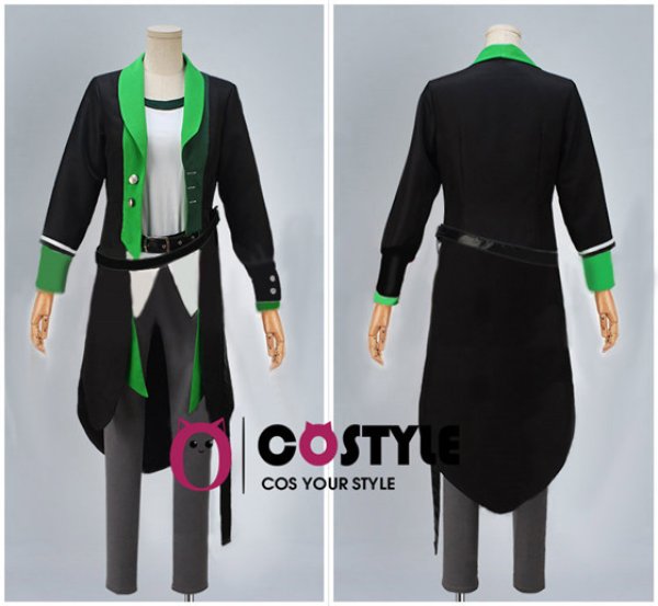 画像4: アニメ ゲーム コスプレ 衣装 ツキウタ。 弥生春(やよいはる) ステージ衣装  コスプレ衣装 コスチューム コス レイヤーさん cosplay コミケ 衣装 仮装 学園祭 文化祭 大人用 (4)