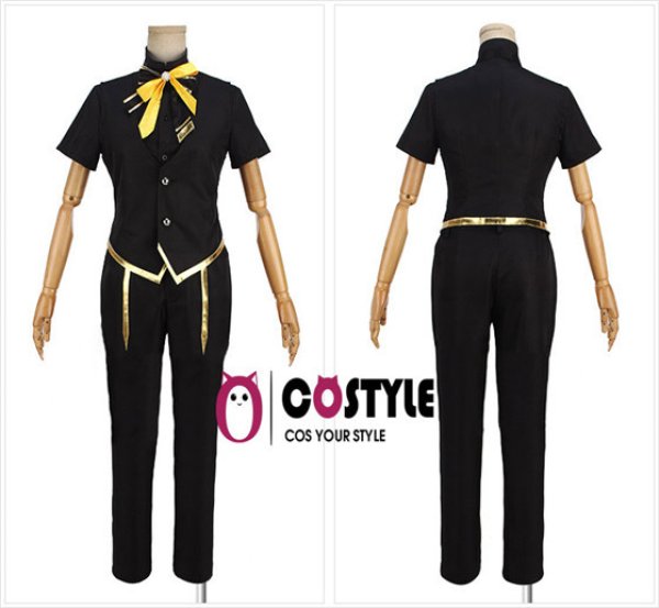 画像4: アニメ ゲーム コスプレ 衣装 ツキウタ。 師走駆(しわすかける) ステージ衣装  コスプレ衣装 コスチューム コス レイヤーさん cosplay コミケ 衣装 仮装 学園祭 文化祭 大人用 (4)