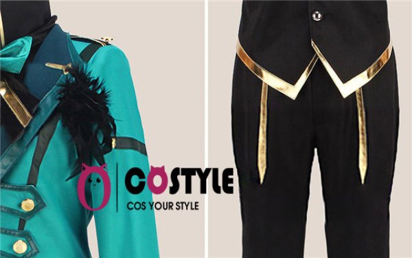 画像7: アニメ ゲーム コスプレ 衣装 ツキウタ。　弥生春（やよいはる） ステージ衣装 　コスプレ衣装　コスチューム　コス レイヤーさん　cosplay　コミケ 衣装 仮装 学園祭 文化祭 大人用 (7)