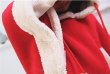 画像7: トナカイ フード ポンチョ サンタコスプレ クリスマス christmas Xmas サンタ トップス プレゼント厚手 ケープ アニマルフード付き あったか ふんわり 子供 女の子 子供服 キッズ 女児 赤ちゃん ベビー服 サンタ 仮装 衣装 コスプレ コスチューム ハロウィン ハロウィーン ha (7)