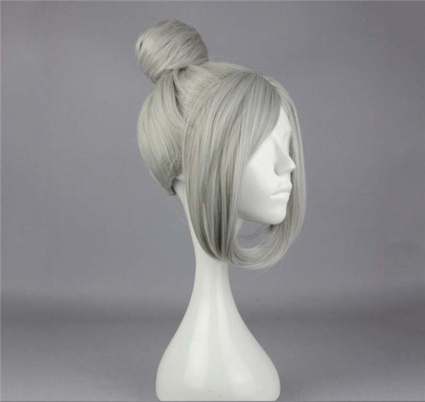 画像2: 送料無料 漫画 コスプレ 耐熱 ウィッグ ネット付き 監獄学園プリズンスクール 白木芽衣子 しらきめいこ wig キャラクター 二次元髪型 かつら コス レイヤーさん cosplay cos 完コス コミケ 衣装 仮装 変装 学園祭 文化祭 (2)