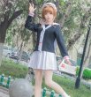 画像1: アニメ コスプレ 衣装 カードキャプターさくら CCさくら 木之本桜 きのもとさくら 友枝小学校 女子 制服 冬服 長袖 女性 大人用 コスチューム　コス レイヤーさん　cosplay　cos　完コス　コミケ 衣装 仮装 学園祭 文化祭 (1)