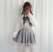 画像1: オフショルダー ロリータ　ワンピース　ロリータファッション　lolita　清楚系　お嬢様　姫　デート服　女性　女子　レディース　大人用 (1)