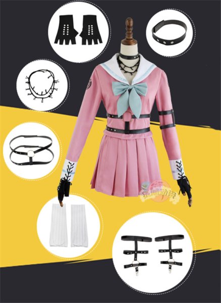 画像5: アニメ コスプレ衣装 ニューダンガンロンパV3  入間美兎 いるまみう 超高校級の発明家 コスチューム コス レイヤーさん cosplay cos 完コス コミケ 衣装 仮装 学園祭 文化祭 (5)