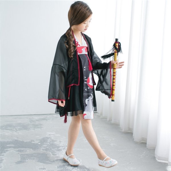 画像4: ワンピース メイド ゴシック クラシカル  レディース 女性 子供用 発表会 舞台 パーティー ハロウィン 衣装 仮装 コスチューム コスプレ コス ロリータファッション (4)