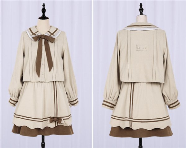 画像4: オフショルダー ロリータ　ワンピース　ロリータファッション　lolita　清楚系　お嬢様　姫　デート服　女性　女子　レディース　大人用 (4)