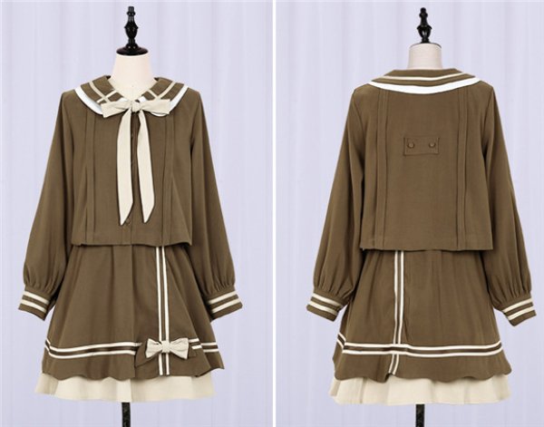 画像6: オフショルダー ロリータ　ワンピース　ロリータファッション　lolita　清楚系　お嬢様　姫　デート服　女性　女子　レディース　大人用 (6)