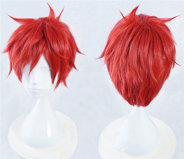 画像2: 送料無料 アニメ コスプレウィッグ ネット付き Re:ゼロから始める異世界生活 ラインハルト・ヴァン・アストレア wig キャラクター 二次元髪型 かつら コス レイヤーさん cosplay cos 完コス コミケ 衣装 仮装 変装 学園祭 文化祭 (2)