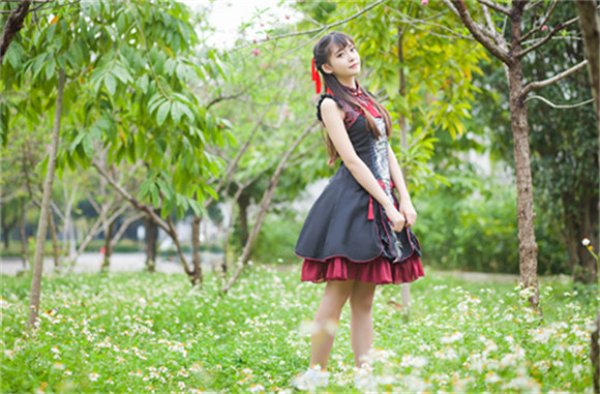 画像2: オフショルダー ロリータ ワンピース ロリータファッション lolita 清楚系 お嬢様 姫 デート服 女性 女子 レディース 大人用 (2)