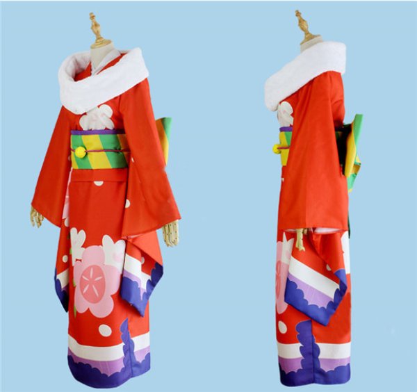 画像4: アニメ 漫画 コスプレ 衣装 小林さんちのメイドラゴン 着物 和装 カンナカムイ トール カンナ コスプレ衣装 ドレス コスチューム コス レイヤーさん cosplay cos 完コス コミケ 衣装 仮装  学園祭 文化祭 大人用 (4)
