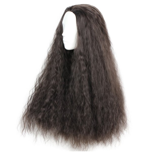 画像2: 送料無料 アニメ コスプレウィッグ ネット付き モアナと伝説の海 Movie モアナ wig キャラクター 二次元髪型 かつら コス レイヤーさん cosplay cos 完コス コミケ 衣装 仮装 変装 学園祭 文化祭 (2)