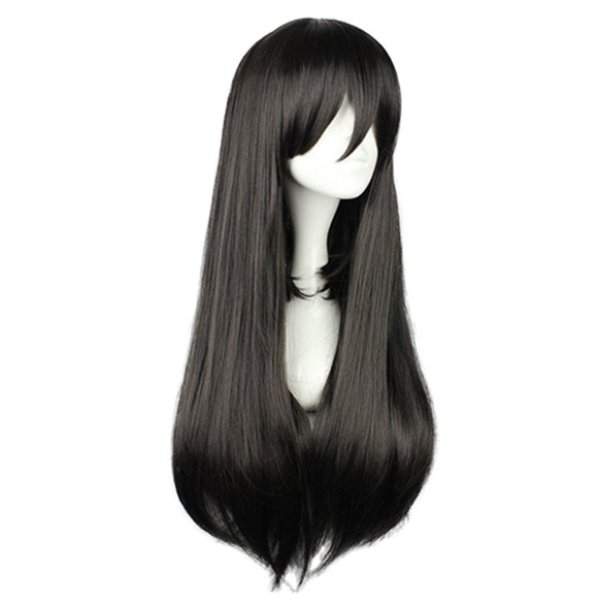 画像3: アニメ コスプレウィッグ ネット付き カゲロウプロジェクト 楯山文乃 wig キャラクター 二次元髪型 かつら コス レイヤーさん cosplay cos 完コス コミケ 衣装 仮装 変装 学園祭 文化祭 (3)