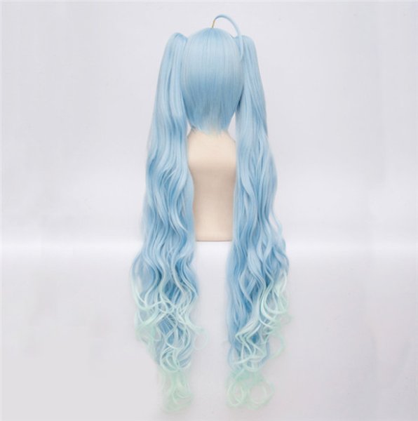 画像3: 送料無料 アニメ コスプレウィッグ ネット付き VOCALOID wig キャラクター 二次元髪型 かつら コス レイヤーさん cosplay cos 完コス コミケ 衣装 仮装 変装 学園祭 文化祭 (3)