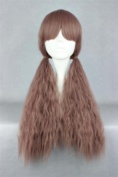 画像3: 送料無料 ロリータ コスプレ 耐熱 ウィッグ ネット付き wig キャラクター 二次元髪型 かつら コス レイヤーさん cosplay cos 完コス コミケ 衣装 仮装 変装 学園祭 文化祭 (3)