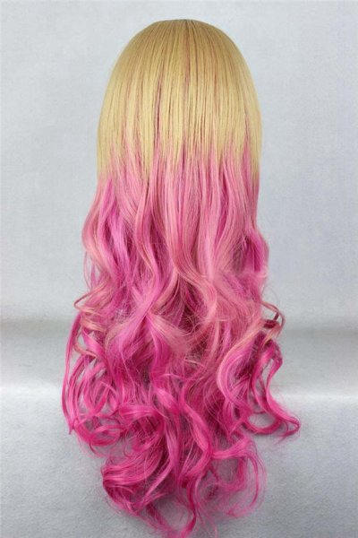 画像2: 送料無料 ロリータ コスプレ 耐熱 ウィッグ ネット付き wig キャラクター 二次元髪型 かつら コス レイヤーさん cosplay cos 完コス コミケ 衣装 仮装 変装 学園祭 文化祭 (2)