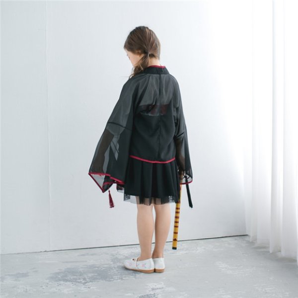 画像7: ワンピース メイド ゴシック クラシカル  レディース 女性 子供用 発表会 舞台 パーティー ハロウィン 衣装 仮装 コスチューム コスプレ コス ロリータファッション (7)