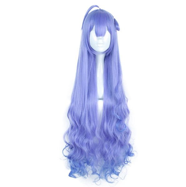 画像2: 送料無料 ゲーム コスプレ ウィッグ ネット付き アズールレーン Azur Lane アズレン 艦B ユニコーン 軽空母 wig キャラクター 二次元髪型 かつら コス レイヤーさん cosplay cos 完コス コミケ 衣装 仮装 変装 学園祭 文化祭 (2)
