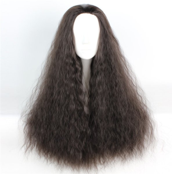 画像3: 送料無料 アニメ コスプレウィッグ ネット付き モアナと伝説の海 Movie モアナ wig キャラクター 二次元髪型 かつら コス レイヤーさん cosplay cos 完コス コミケ 衣装 仮装 変装 学園祭 文化祭 (3)