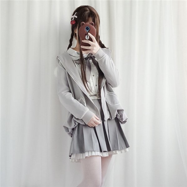 画像4: オフショルダー ロリータ　ワンピース　ロリータファッション　lolita　清楚系　お嬢様　姫　デート服　女性　女子　レディース　大人用 (4)